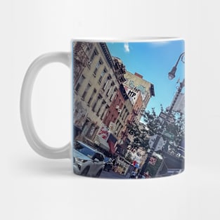 Lower Manhattan Graffiti Street NYC Mug